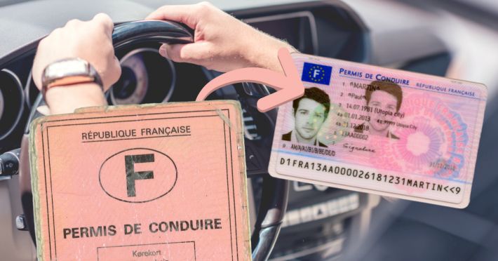 Comment remplacer son ancien permis de conduire par celui au format carte de crdit