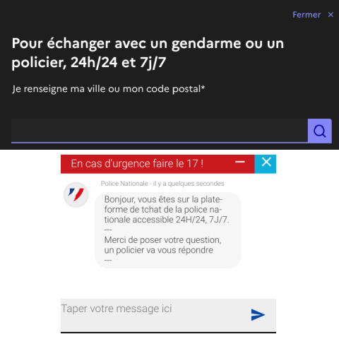 Comment contacter la police en ligne sur Masecurite.interieur.gouv.fr