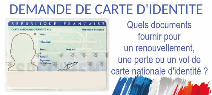 Carte d'identit quels documents pour la faire ou la renouveler Service-public.fr