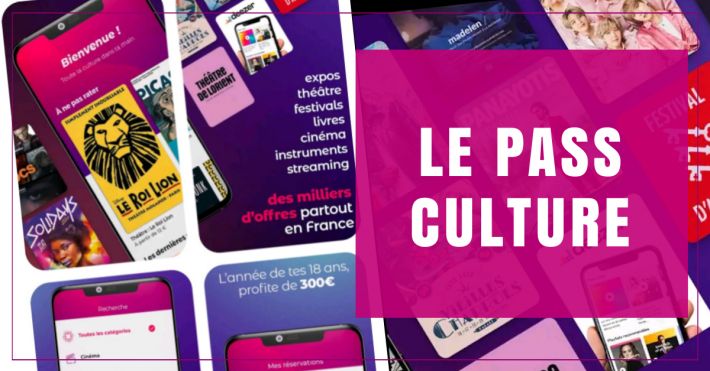 Pass Culture à 15 ans, 16 ans, 17 ans et 18 ans sur pass.culture.fr