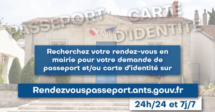 Rendezvouspasseport.ants.gouv.fr recherche rendez-vous en mairie passeport ou carte d'identité