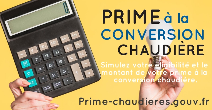 Calcul prime changement de chaudire simulateur en ligne